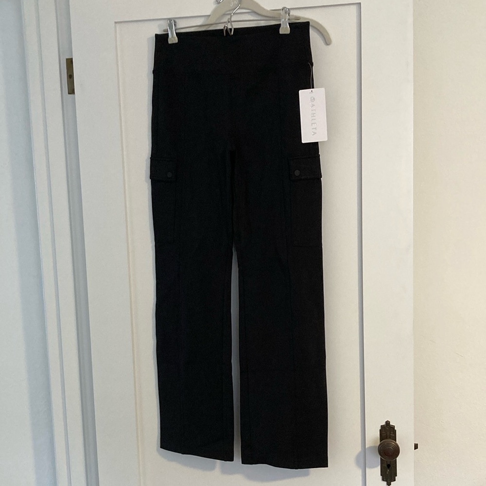 NWT ATHLETA Delancey Straight Cargo Pant
